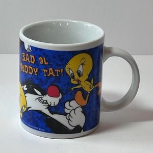 Tweety‎ & Sylvester "Bad Ole Puddy Tat / Sufferin' Succotash" coffee mug